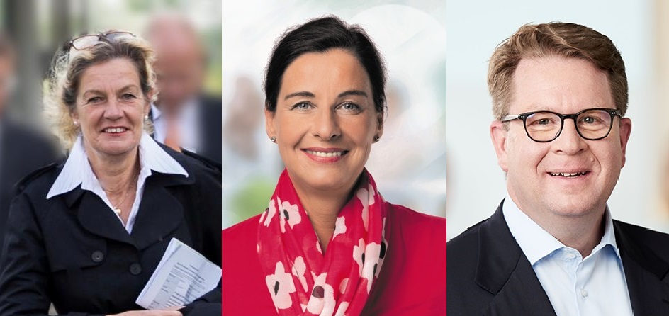 CDU Kreisvorsitzende Elisabeth Heister-Neumann, CDU Landtagsabgeordnete Veronika Koch, CDU Bundestagsabgeordneter Carsten Müller (Fotograf CDU/Jan Kopetzky) CDU Kreisvorsitzende Elisabeth Heister-Neumann, CDU Landtagsabgeordnete Veronika Koch, CDU Bundestagsabgeordneter Carsten Müller (Fotograf CDU/Jan Kopetzky)