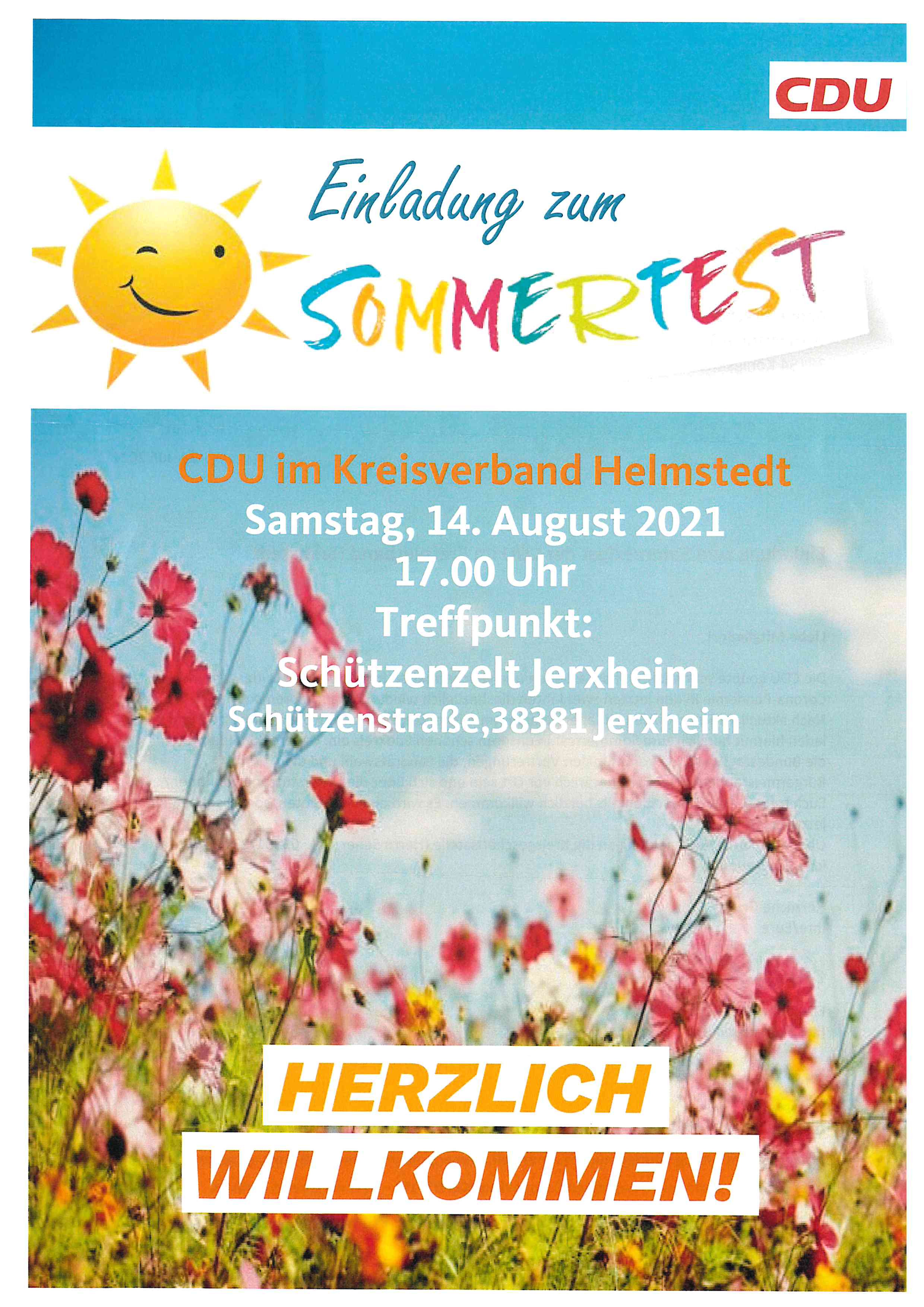 CDU Sommerfest 2021 in Jerxheim 